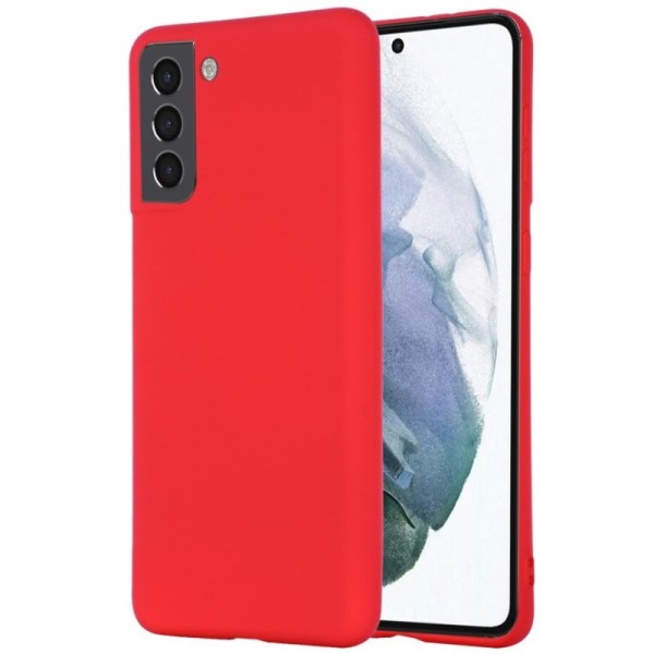 „Shell“ kieto silikono (TPU) dėklas - raudonas (Galaxy S22+ 5G)