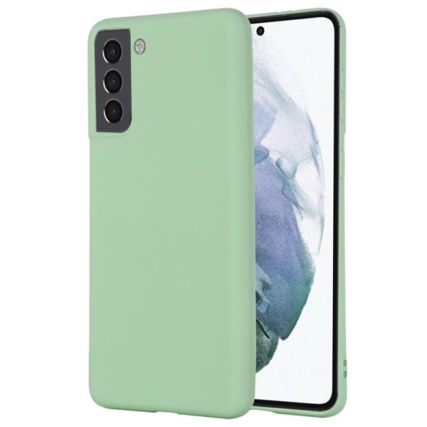 „Shell“ kieto silikono (TPU) dėklas - žalias (Galaxy S22+ 5G)