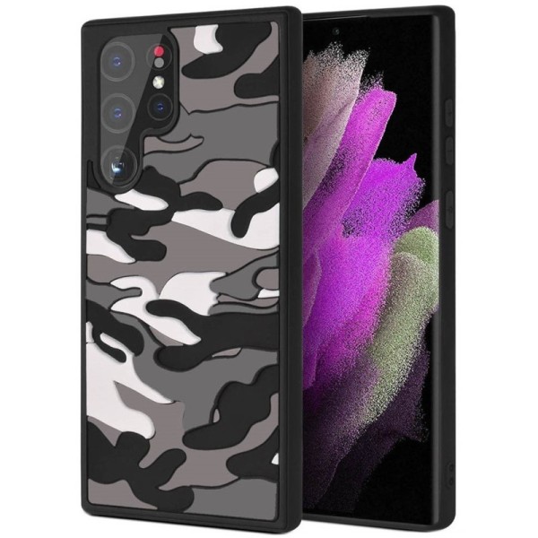 „Rugged“ kieto silikono (TPU) dėklas - spalvotas (Galaxy S22 Ultra 5G)