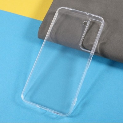 Samsung Galaxy S22+ 5G (SM-S906X) kieto silikono TPU skaidrus dėklas - nugarėlė | Priedai.lt