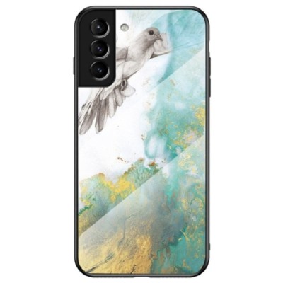Samsung Galaxy S22 5G (SM-S901X) „Marble“ kieto silikono TPU žalias dėklas - nugarėlė | Priedai.lt