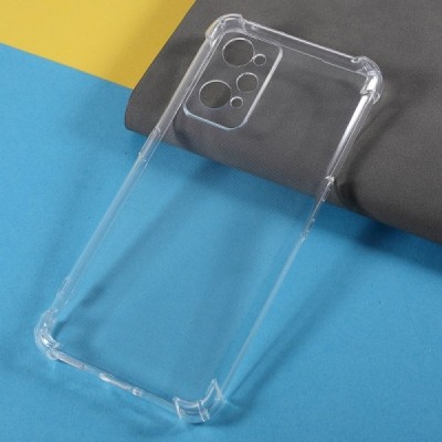 Realme GT Neo2 sustiprintos apsaugos kieto silikono TPU skaidrus dėklas - nugarėlė | Priedai.lt
