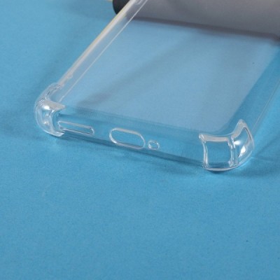 Realme GT Neo2 sustiprintos apsaugos kieto silikono TPU skaidrus dėklas - nugarėlė | Priedai.lt