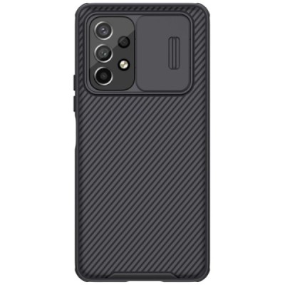 Samsung Galaxy A53 5G (SM-A536B) „Nillkin“ CamShield juodas dėklas, nugarėlė su kameros apsauga | Priedai.lt