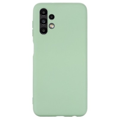 Samsung Galaxy A13 4G (SM-A135F, SM-A137F) Shell kieto silikono TPU žalias dėklas - nugarėlė | Priedai.lt