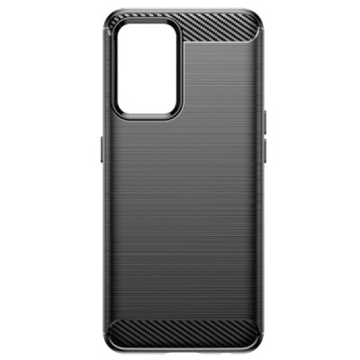 OnePlus Nord CE 2 „Carbon“ kieto silikono TPU juodas dėklas - nugarėlė | Priedai.lt