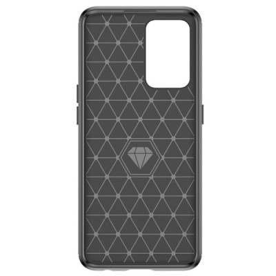 OnePlus Nord CE 2 „Carbon“ kieto silikono TPU juodas dėklas - nugarėlė | Priedai.lt
