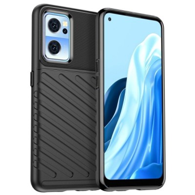 OnePlus Nord CE 2 Twill kieto silikono TPU juodas dėklas - nugarėlė | Priedai.lt