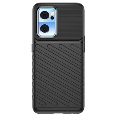 OnePlus Nord CE 2 Twill kieto silikono TPU juodas dėklas - nugarėlė | Priedai.lt