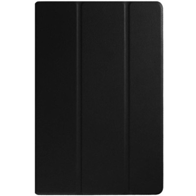 Sony Xperia Tablet Z2 atverčiamas juodas odinis dėklas (sulankstomas) / Priedai.lt