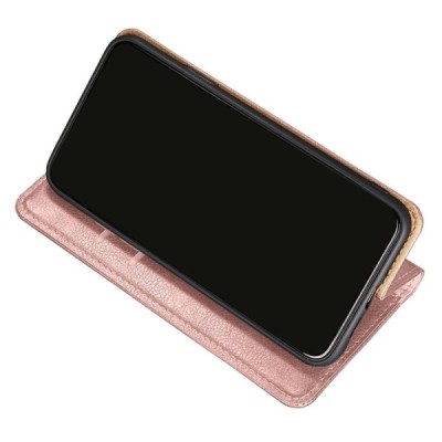 Solidus Samsung Galaxy S22 5G (SM-S901X) rožinis odinis atverčiamas dėklas | Priedai.lt