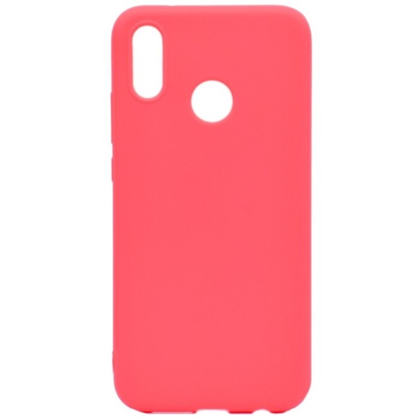 Kieto silikono (TPU) dėklas - raudonas (P20 Lite)