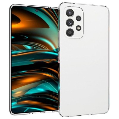 Samsung Galaxy A53 5G (SM-A536B) kieto silikono TPU skaidrus dėklas - nugarėlė | Priedai.lt