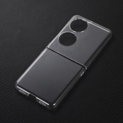 Huawei P50 Pocket plastikinis skaidrus (permatomas) dėklas - nugarėlė | Priedai.lt