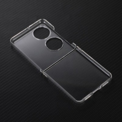 Huawei P50 Pocket plastikinis skaidrus (permatomas) dėklas - nugarėlė | Priedai.lt