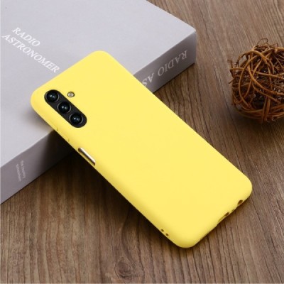 Samsung Galaxy A13 5G (A04s) Shell kieto silikono TPU geltonas dėklas - nugarėlė | Priedai.lt