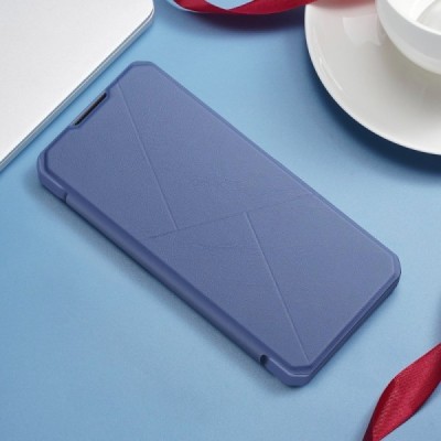 Dux Ducis Skin X serijos Samsung Galaxy A53 5G (SM-A536B) mėlynas odinis atverčiamas dėklas | Priedai.lt