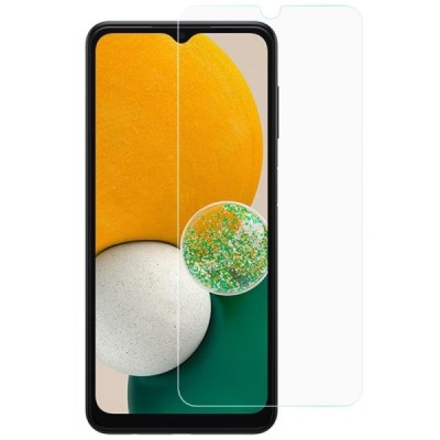 Samsung Galaxy A13 5G (SM-A136U) „Calans“ 9H Tempered Glass sustiprintos apsaugos skaidrus pilnai dengiantis apsauginis ekrano s