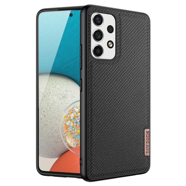 „Dux Ducis“ Fino dėklas - juodas (Galaxy A53)