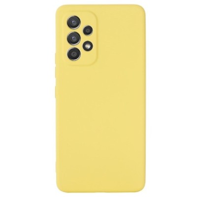 Samsung Galaxy A53 5G (SM-A536B) Shell kieto silikono TPU geltonas dėklas - nugarėlė | Priedai.lt