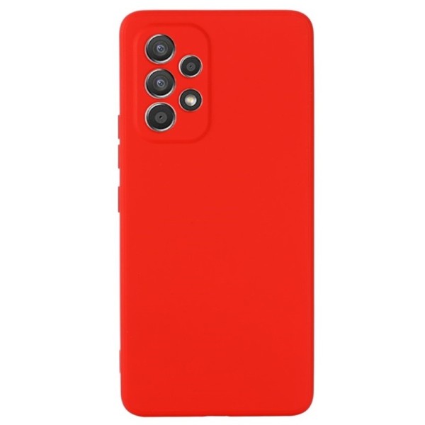 „Shell“ kieto silikono (TPU) dėklas - raudonas (Galaxy A53)