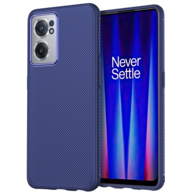 OnePlus Nord CE 2 kieto silikono TPU mėlynas dėklas - nugarėlė | Priedai.lt