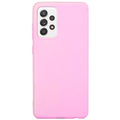 Samsung Galaxy A53 5G (SM-A536B) kieto silikono (TPU) dėklas rožinis - nugarėlė | Priedai.lt