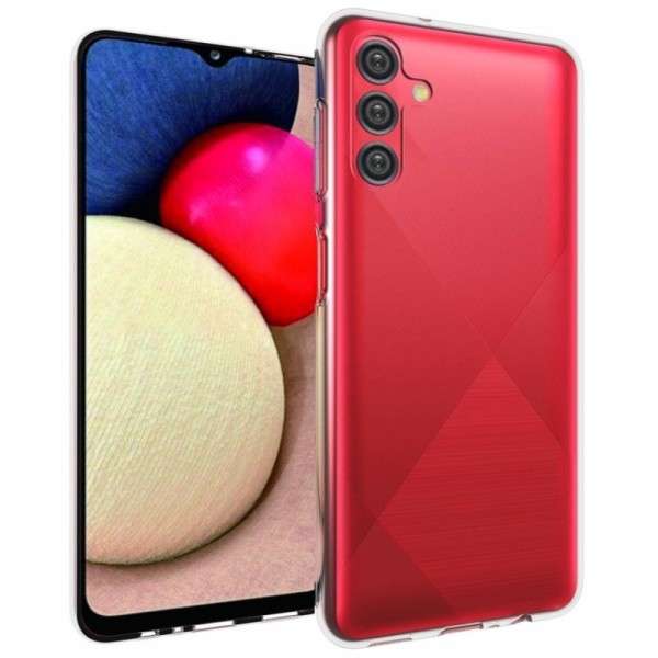Kieto silikono (TPU) dėklas - skaidrus (Galaxy A13 5G / A04s)