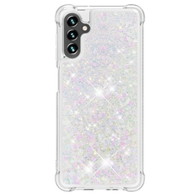 Samsung Galaxy A13 5G (A04s) Shine Kickstand kieto silikono TPU skaidrus dėklas - nugarėlė | Priedai.lt