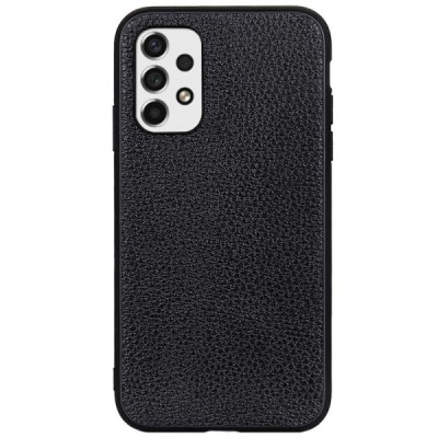 „Deluxe Leather“ Samsung Galaxy A53 5G (SM-A536B) juodas odinis dėklas | Priedai.lt