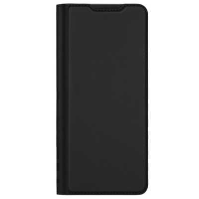 Dux Ducis Skin serijos OnePlus 10 Pro juodas odinis atverčiamas dėklas | Priedai.lt