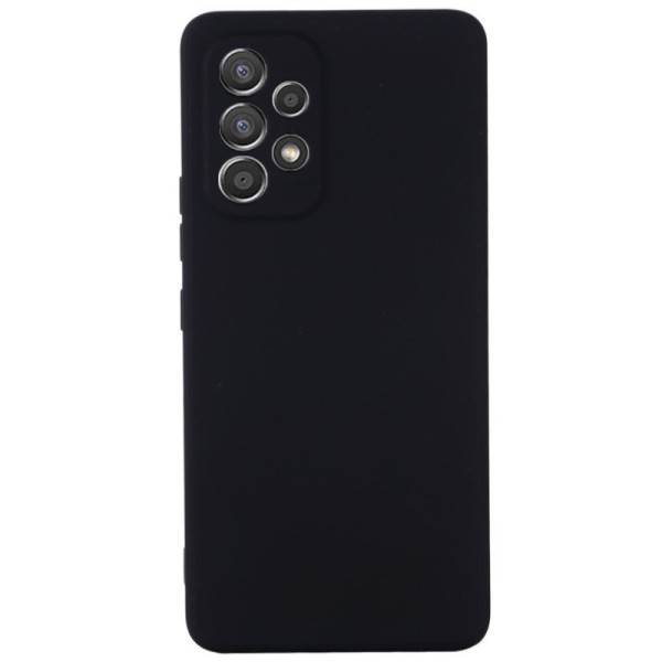 „Shell“ kieto silikono (TPU) dėklas - juodas (Galaxy A33 5G)
