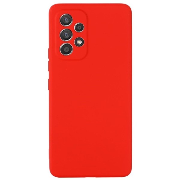 „Shell“ kieto silikono (TPU) dėklas - raudonas (Galaxy A33 5G)