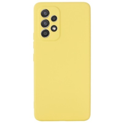 Samsung Galaxy A33 5G (SM-A336E) Shell kieto silikono TPU geltonas dėklas - nugarėlė | Priedai.lt