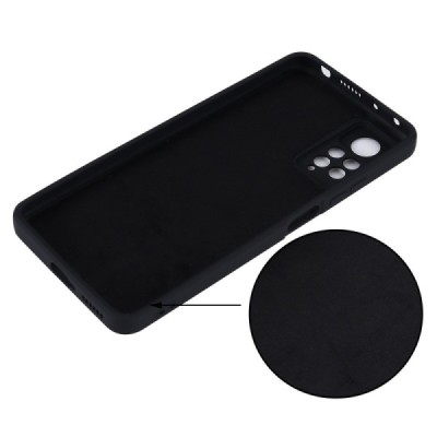 Xiaomi Redmi Note 11 Pro Shell kieto silikono TPU juodas dėklas - nugarėlė | Priedai.lt