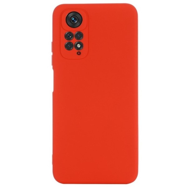 „Shell“ kieto silikono (TPU) dėklas - raudonas (Redmi Note 11 Pro)