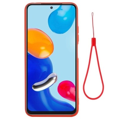 Xiaomi Redmi Note 11 Pro Shell kieto silikono TPU raudonas dėklas - nugarėlė | Priedai.lt