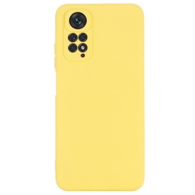 Xiaomi Redmi Note 11 Pro Shell kieto silikono TPU geltonas dėklas - nugarėlė | Priedai.lt