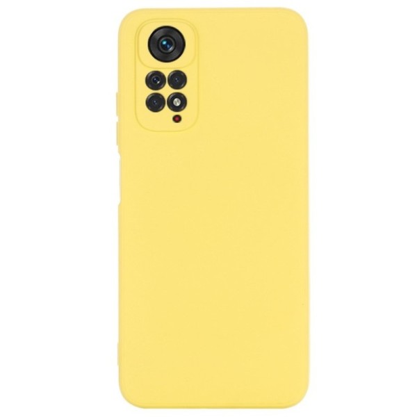 „Shell“ kieto silikono (TPU) dėklas - geltonas (Redmi Note 11 Pro)