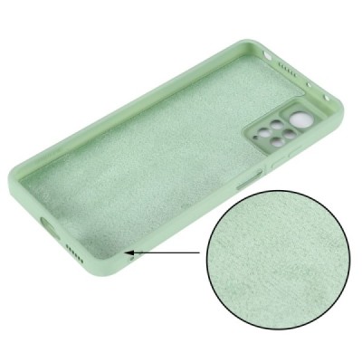 Xiaomi Redmi Note 11 Pro Shell kieto silikono TPU žalias dėklas - nugarėlė | Priedai.lt