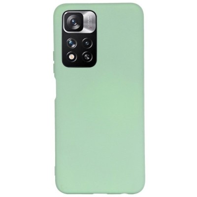 Xiaomi Redmi Note 11 Pro+ Shell kieto silikono TPU žalias dėklas - nugarėlė | Priedai.lt
