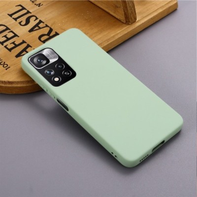 Xiaomi Redmi Note 11 Pro+ Shell kieto silikono TPU žalias dėklas - nugarėlė | Priedai.lt