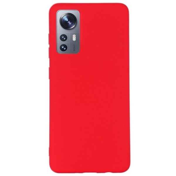 „Shell“ kieto silikono (TPU) dėklas - raudonas (12 / 12X)