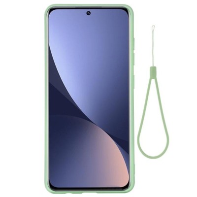 Xiaomi 12 Shell kieto silikono TPU žalias dėklas - nugarėlė | Priedai.lt