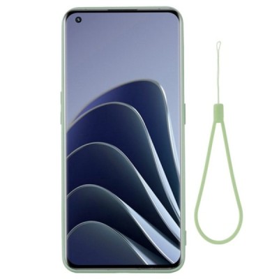 OnePlus 10 Pro Shell kieto silikono TPU žalias dėklas - nugarėlė | Priedai.lt