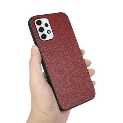 „Deluxe Leather“ Samsung Galaxy A53 5G (SM-A536B) bordo odinis dėklas | Priedai.lt