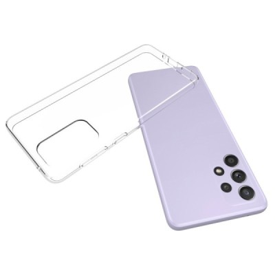 Samsung Galaxy A33 5G (SM-A336E) kieto silikono TPU skaidrus dėklas - nugarėlė | Priedai.lt