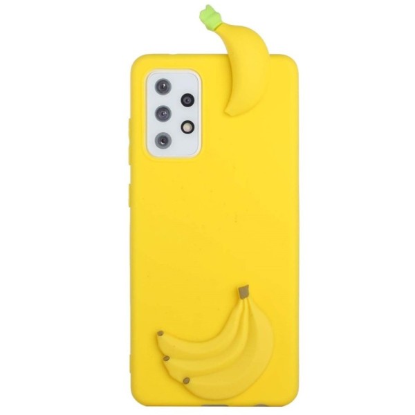 „Squezy“ Banana kieto silikono (TPU) dėklas - geltonas (Galaxy A33 5G)