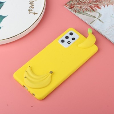 Samsung Galaxy A33 5G (SM-A336E) „Squezy“ Banana kieto silikono TPU geltonas dėklas - nugarėlė | Priedai.lt