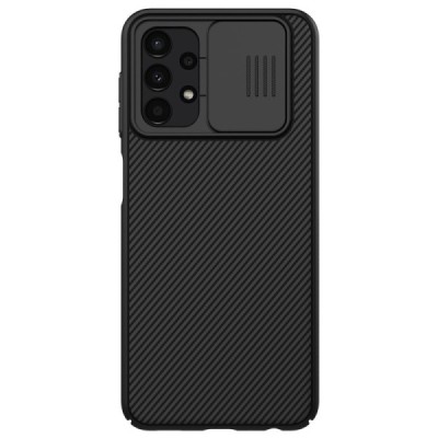 Samsung Galaxy A13 4G (SM-A135F, SM-A137F) „Nillkin“ CamShield juodas dėklas, nugarėlė su kameros apsauga | Priedai.lt